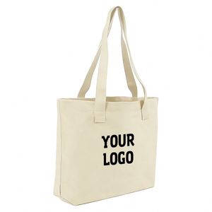 Wholesale High Quality Packaging Custom Cotton Canvas Tote Bags With Your Logo Printed - Product Image 1