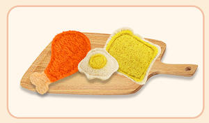 Jouet à mâcher pour animaux de compagnie en loofah biodégradable et respectueux de l'environnement pour chiens et chats - Product Image 4