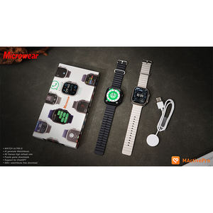 Montre connectée EDS Microwear U5 Watch Ultra 5 avec écran TFT de 2,01 pouces, batterie de 340 mAh, Chat GPT, réponse WhatsApp pour iOS et Android - Product Image 2