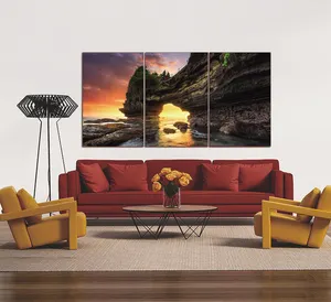 New Design Mountain and Waterfall Canvas DIY Digital Painting for Home Hotel Decor