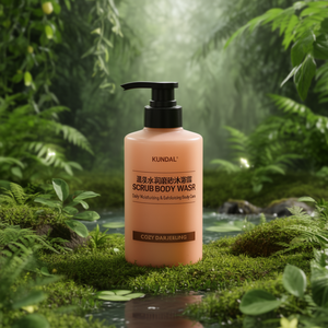 Gel Douche Exfoliant Quotidien Hydratant Cozy Darjeeling 500ml Kundal Scrub - Product Image 3
