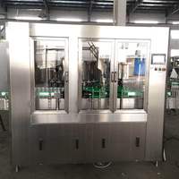 Machine automatique de lavage, remplissage et scellage de canettes en aluminium pour boissons gazeuses, bière, lait, jus avec contrôle PLC + écran tactile