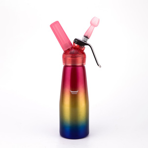 Creamjet 500ml, pistolet à crème professionnel en aluminium, distributeur de crème fouettée, fouet à crème en aluminium - Product Image 6