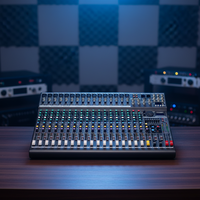 Console de mixage audio professionnelle EF, 20 canaux, contrôleur DJ/console de mixage audio, 36 effets DSP pour les spectacles sur scène de grande envergure, concerts en direct