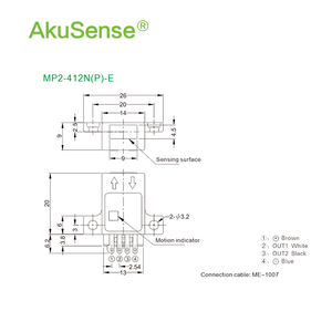 Sensor Fotoeléctrico Infrarrojo de 1m, Sensor de Haz Fotoeléctrico de CC, Sensor Fotoeléctrico NPN - Product Image 2