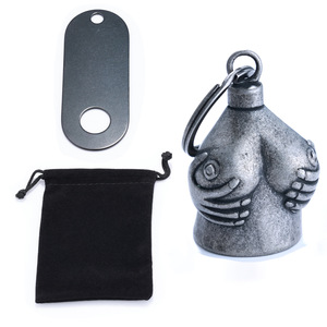 Cloche d'ange pour <span class=keywords><strong>moto</strong></span>, accessoire de <span class=keywords><strong>moto</strong></span> pour hommes et femmes, cloche de sécurité pour motards - Product Image 2