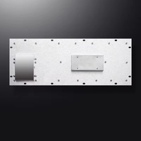 Teclado Industrial Metálico Sellado Anticorrosión con Diseño OEM Personalizable, Panel Táctil Integrado, Interfaz USB, Certificado CE/FCC