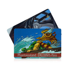 Kartu Chip IC cerdas <span class=keywords><strong>RFID</strong></span> untuk MIFARE, kartu bisnis ultra-ringan EV1 64B 128B untuk tempat bermain air 13.56MHz, tiket acara - Product Image 1