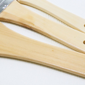 Pinceau plat en nylon professionnel 3 pièces pour peinture à l'huile et à l'<span class=keywords><strong>aquarelle</strong></span> <span class=keywords><strong>pinceaux</strong></span> en bois essentiels pour artistes - Product Image 4