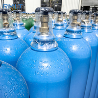 Bouteille de gaz oxygène, hydrogène, argon, CO2, azote