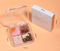 FAIRY EL146 Palette de maquillage complète multi-usages, fard à paupières nacré, blush roll-on, brillant nacré, facile à appliquer