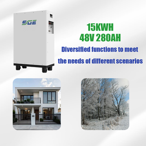 ระบบกักเก็บพลังงานโซเดียมไอออน ESS ความจุสูง 15 กิโลวัตต์ชั่วโมง 280 แอมป์ชั่วโมง 48 โวลต์ พร้อมล้อเลื่อน สำหรับใช้ในบ้าน ระบบสำรองไฟฟ้าแบบออฟกริด - Product Image 2