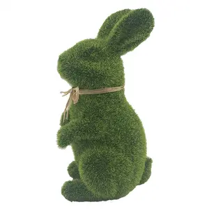 Creative Animal Ornaments Garden Decoration Rabbit Resin Crafts Easter Bunny