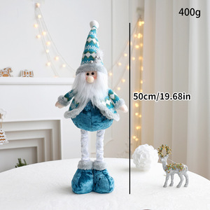 Vente en gros <span class=keywords><strong>de</strong></span> décorations <span class=keywords><strong>de</strong></span> <span class=keywords><strong>Noël</strong></span> Père <span class=keywords><strong>Noël</strong></span> rétractable bonhomme <span class=keywords><strong>de</strong></span> neige wapiti bleu figurine poupées décorer cadeau <span class=keywords><strong>de</strong></span> <span class=keywords><strong>Noël</strong></span> - Product Image 6