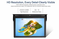 Pantalla Publicitaria para Vehículos de 19/22/32 Pulgadas, Montada en el Techo y en la Parte Trasera, con Sistema Android 4G, Señalización Digital Inteligente para Autobuses, Todo en Uno