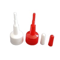 Bouchon compte-gouttes en plastique 20-410 pour flacons de colle, huile de chaîne, distributeur de cire, bouchon compte-gouttes