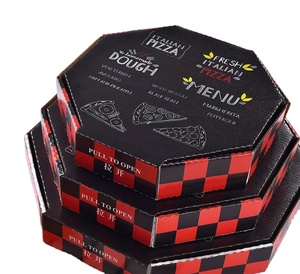 Scatola per Pizza Ottagonale Best Seller, Scatole Individuali per Pizza Riutilizzabili - Product Image 1