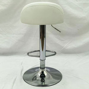 Banqueta Giratória de PU com Altura Ajustável para Uso Comercial, Design Moderno e Durável, Cadeira de Salão Alta - Product Image 5