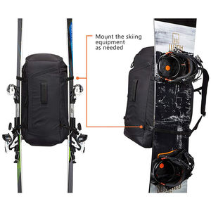 Bolsa de Almacenamiento para Equipo de Nieve de 50L, Mochila Impermeable para Viajes en Avión, con Capacidad para Botas de Nieve, Casco, Guantes, Gafas y Equipo de Esquí - Product Image 3