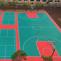 Pour SY160 – Surface multisports en polypropylène pour terrains de tennis et dalles de béton suspendues – Durable pour sports intérieurs/extérieurs