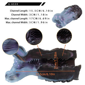 Juguete Sexual, Masturbador Masculino de Silicona con Forma de Criatura de Fantasía, Masajeador de Pene de un Solo Canal, Funda Suave para una Estimulación Mejorada - Product Image 6