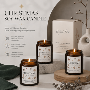 AIKUN Custom Glass Aroma Therapy <b>Candle</b> Set Perfume Soy Wax Christmas Scented Handmade <b>Candles</b> with Unique Scent - Product Image 3