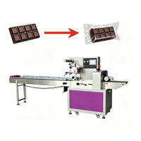 Machine d'emballage horizontale entièrement automatique pour sachets autoportants de pommes de terre, laitues, légumes et petits aliments (formage, remplissage et scellage)