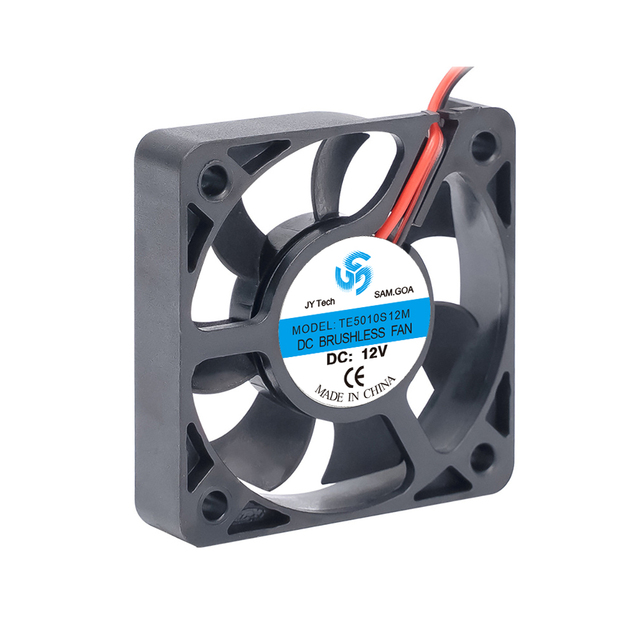 50x50x10mm Silent Projector Cooler 50mm 12V 24V 5V DC Fan 5010 Electric OEM/ODM Brushless DC Motor IP68 Car Refrigerator