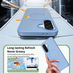 Funda Mate con Protección de Borde Elevado para <span class=keywords><strong>Samsung</strong></span> A37, 2400G, Magnética, PC+TPU, Antihuellas, Antigolpes - Product Image 5