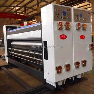 Machine de fabrication de boîtes ondulées, impression de dessins animés, découpe de chaîne, mangeoire, ZHNHUA-YSF-C - Product Image 4