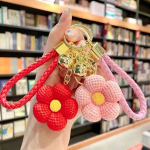 Creative Cartoon Resin Keychain Peach Fruit Strawberry Flower Pendant for <b>Car</b> <b>Key</b> <b>Ring</b> & Backpack Small Gift - Product Image 4