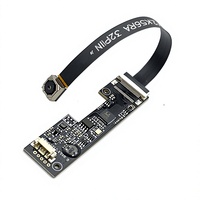 Módulo de Cámara ZYKD WN-L1812.K56R de 8 Megapíxeles IMX179 con Cable Flexible, Resolución 3264x2448, USB 2.0, Plug-and-Play, Sin Controladores, Integrado