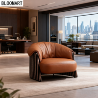 Großhandel Moderne Innenraum-Möbel Loungesessel Stoffbezogene Freizeitsessel Sofa