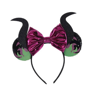 Nouveaux serre-têtes pour fête d'Halloween 2026 : Accessoires de costume et de photographie à thème Halloween pour enfants – Serre-têtes avec nœuds - Product Image 6