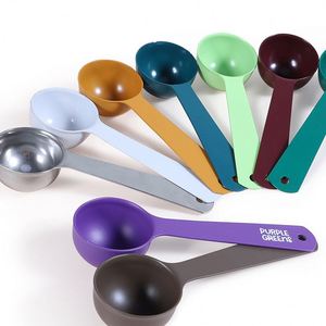 Cuillère doseuse en acier inoxydable 20 ml, durable, avec logo personnalisé, qualité 304, polie au sable et à l'eau, idéale pour la promotion, gadget de cuisine et de pâtisserie - Product Image 3