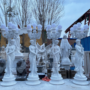 <span class=keywords><strong>Statue</strong></span> in Marmo <span class=keywords><strong>di</strong></span> Divinità Greche, Sculture delle Quattro Stagioni per Giardino - Product Image 5