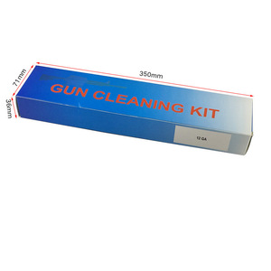 DZT 6 Piece Gun Cleaning Kit 12GA 16GA Brass <b>Brush</b> Set With Red Rods For Firearm Maintenance - Product Image 2