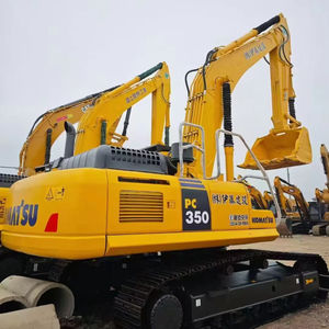 Komatsu เครื่องขุด PC350-7 35ตันต้นฉบับไฮดรอลิกตีนตะขาบมือสองเครื่องขุดดินขนาดใหญ่มอเตอร์ญี่ปุ่น - Product Image 1