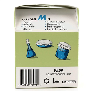 Consommable de laboratoire PM996 Parafilm d'étanchéité étanche 4 Inch X 125ft Parafilm - Product Image 6
