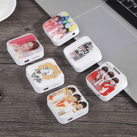 Mini lecteur MP3 avec fente pour carte, conception de personnage de dessin animé, lecteur de musique portable pour enfants et collectionneurs de cadeaux