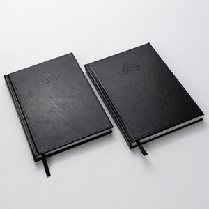 A5 PU Leather Diary <strong>Notebook</strong> Manufacturer Custom Logo Hardcover Journal <strong>Notebooks</strong> <strong>With</strong> ribbon bookmark <strong>and</strong> <strong>pen</strong> <strong>holder</strong> - Product Image 6