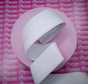 Sujetador de nailon de alta tenacidad, bandas elásticas de 25mm, elásticos plegables, colores personalizados para coser ropa, bolsos, accesorios, estampado Jacquard - Product Image 2