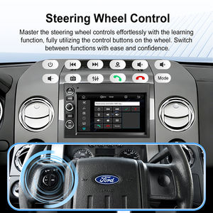 Reproductor multimedia para coche Rhythm de 7 pulgadas con USB, radio FM integrada y control desde el volante para Ford F150 F250 F350 - Product Image 5