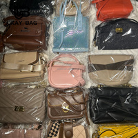 Bolsos de Lujo de Marca de Segunda Mano A15, Bolsos de Hombro Originales de Diseñador en Pacas, Mochilas Premium Ukay de Segunda Mano en Italia