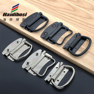 Haidibosi <b>Folding</b> Handle Stainless Steel Heavy Duty For Toolboxes Equipment Boxes Wooden <b>Crates</b> - Product Image 1