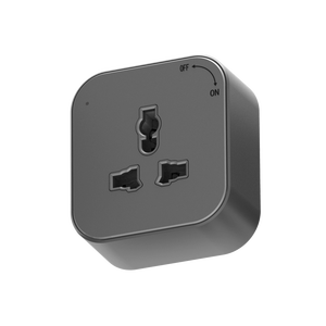 Enchufe adaptador universal inteligente <span class=keywords><strong>Eurob</strong></span>, compatibilidad multidispositivo con sistema de seguimiento de alimentación oculto, toma de corriente duradera - Product Image 1