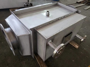 Condenseur d'air à vapeur haute efficacité |   Échangeur de chaleur industriel à tubes à ailettes refroidi par air pour les systèmes de récupération de chaleur des <span class=keywords><strong>gaz</strong></span> d'échappement - Product Image 5