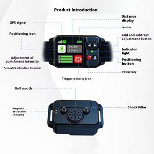 Best Seller FANMATE GPS <span class=keywords><strong>Collar</strong></span> de cerca para perros IP67 Impermeable Detección automática de límites Entrenamiento efectivo Choque Vibración Modos de sonido - Product Image 4