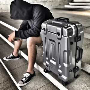 Valise à roulettes pour homme en polycarbonate, 26 pouces, robuste et durable, avec roues épaisses, idéale pour <span class=keywords><strong>les</strong></span> voyages - Prix de gros - Product Image 1