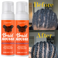 Vente en gros de mousse coiffante anti-frisottis pour tresses
